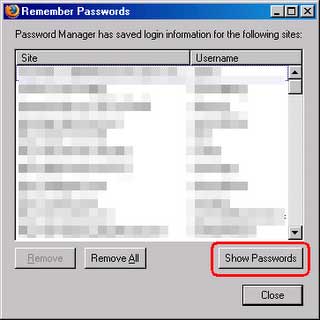 Hack Or Extract Saved Passwords