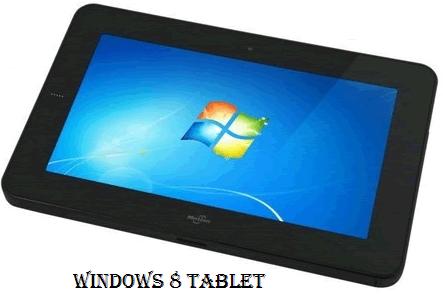 Windows 8 Tablet 7th out of 8 Gadgets