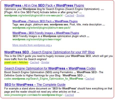 wordpress blog google