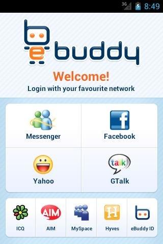eBuddy Android Chat App