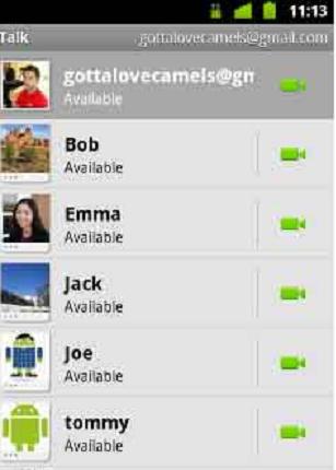 Google Talk Chat Application For Android