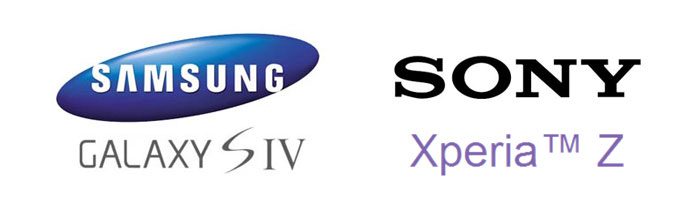 Samsung Galaxy S4 And Sony Xperia Z