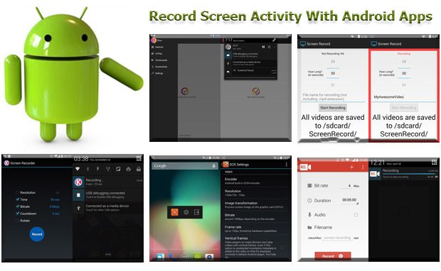 Top 5 Free Android Apps To Record Screen Activity